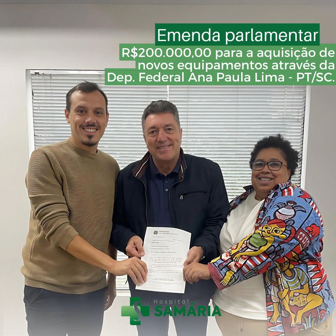 Recebimento de Emenda Parlamentar